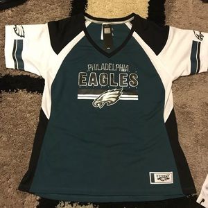 Philadelphia Eagles women’s bling top